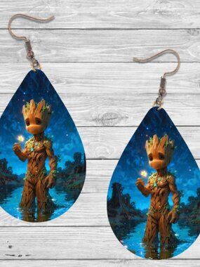 Groot Earrings
